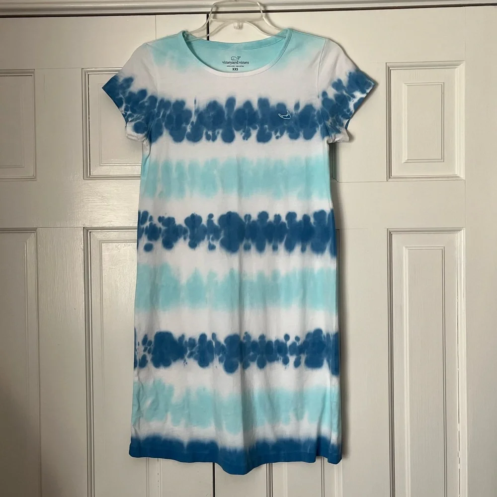 NWOT Vineyard Vines Tie Dye T-Shirt Dress